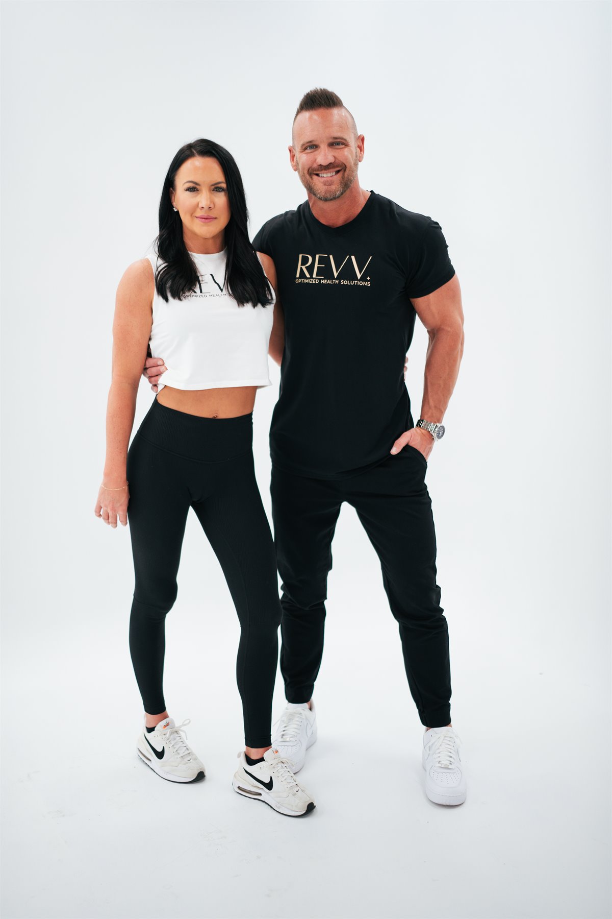 Travin and Britni Gray, founders of REVV Health